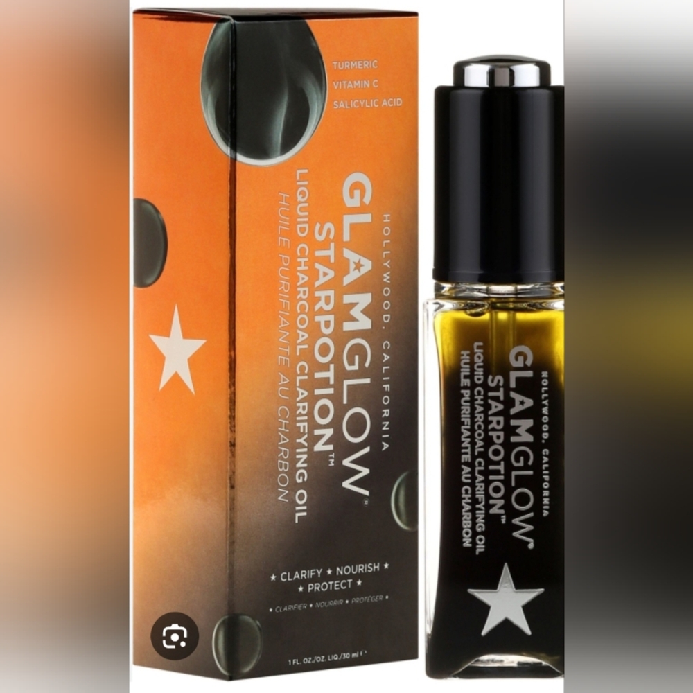 GLAMGLOW Starpotion Liquid Charcoal Oil(New/without Box)